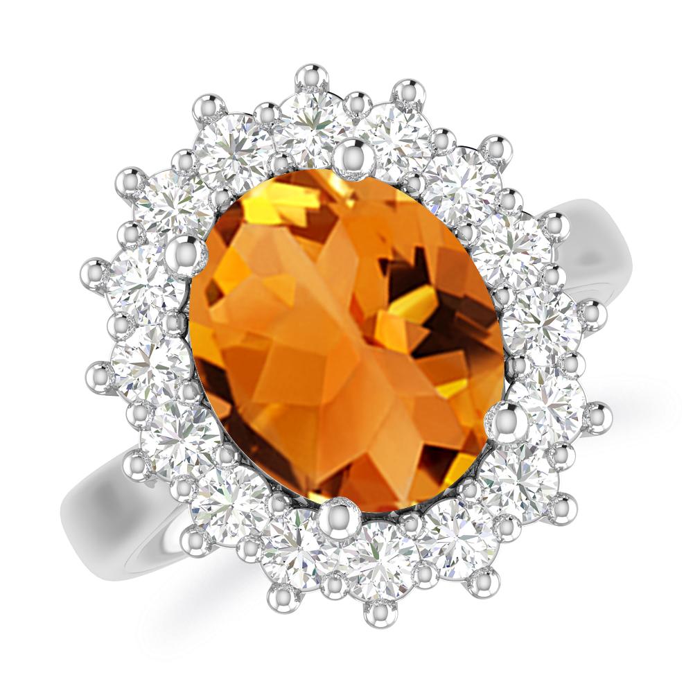 White Gold - Citrine