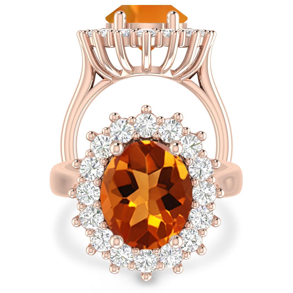 Rose Gold - Citrine