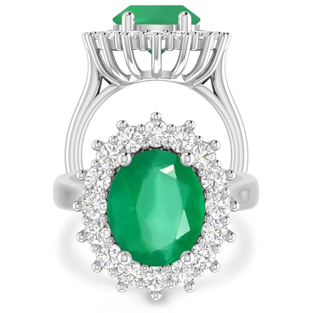 White Gold - Emerald