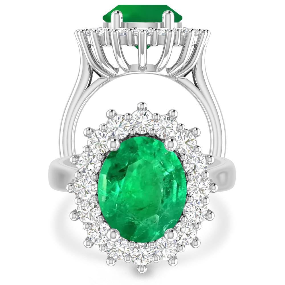 White Gold - Emerald