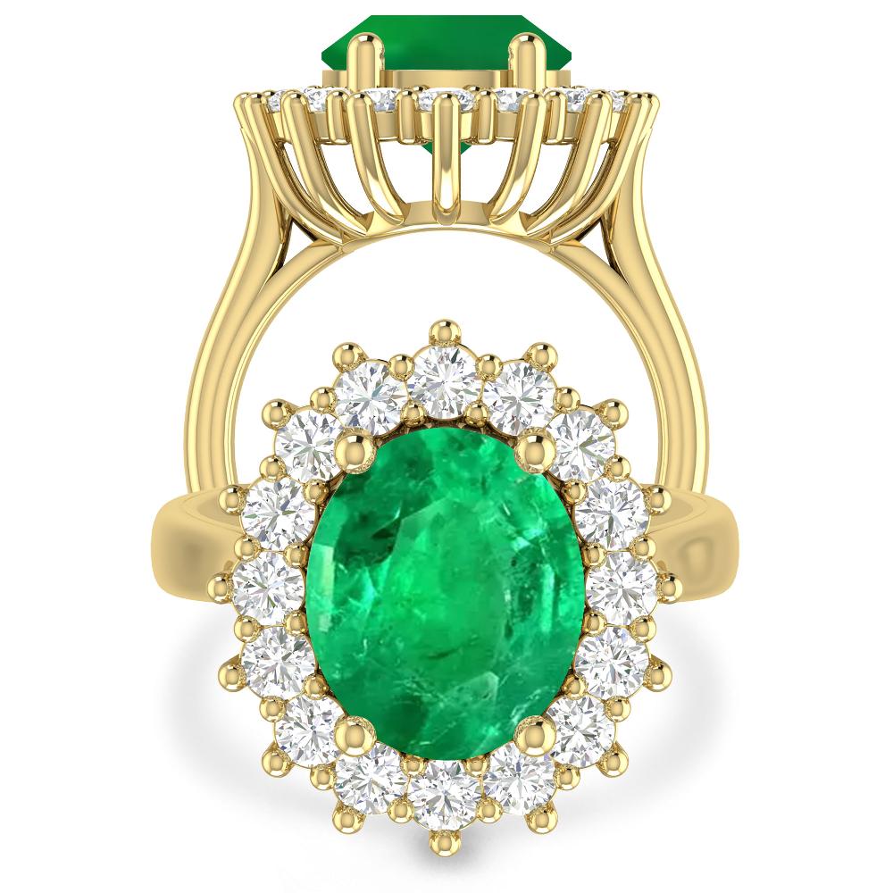 Yellow Gold - Emerald