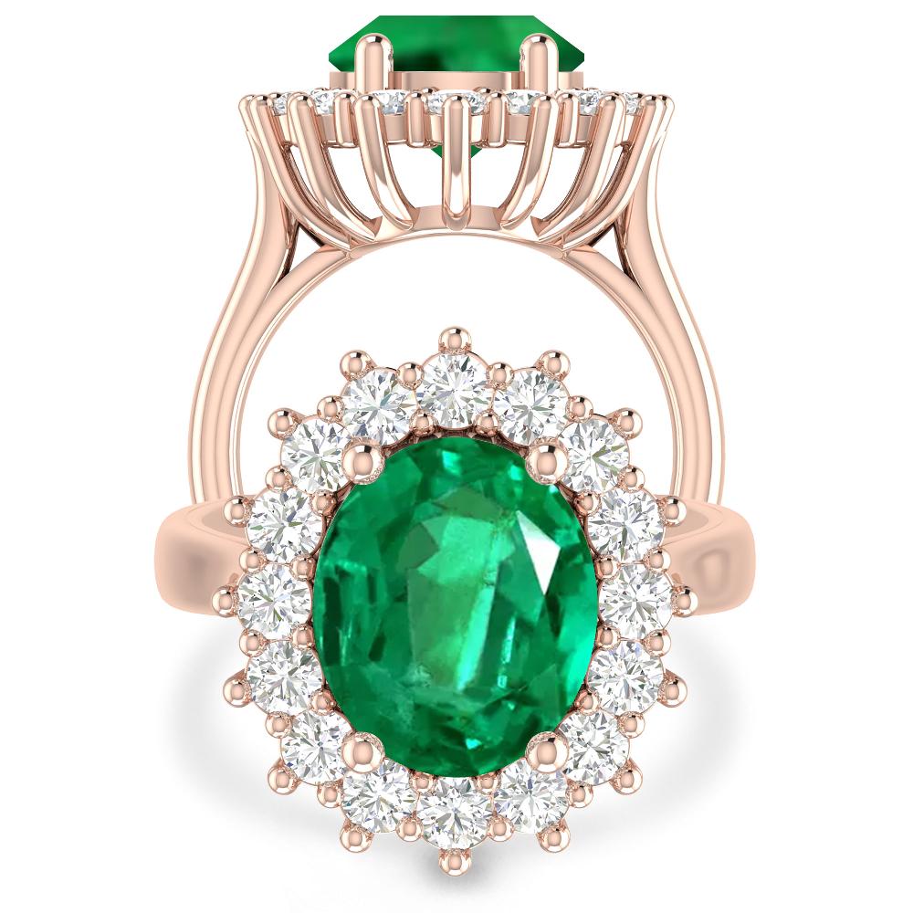 Rose Gold - Emerald