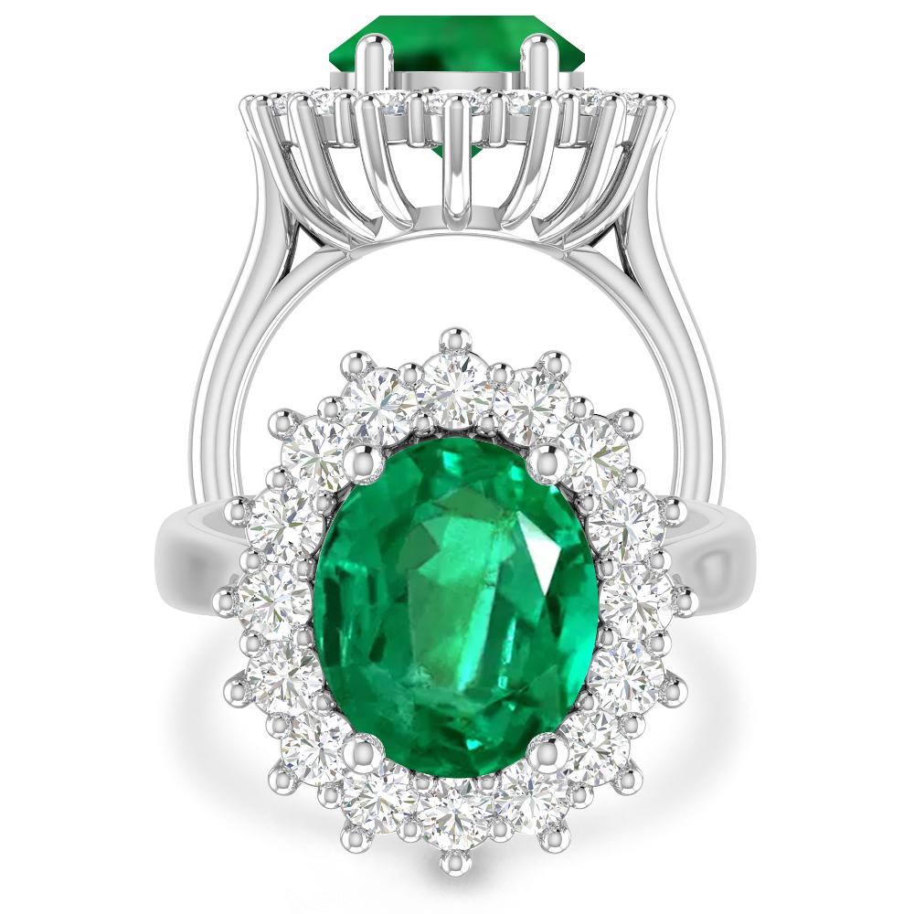 White Gold - Emerald