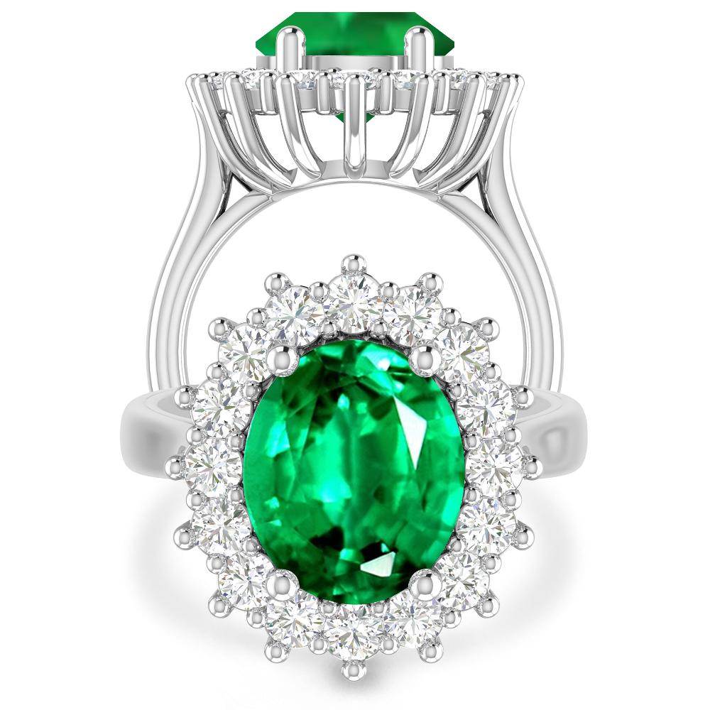 White Gold - Emerald