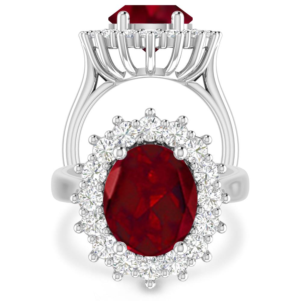 White Gold - Garnet