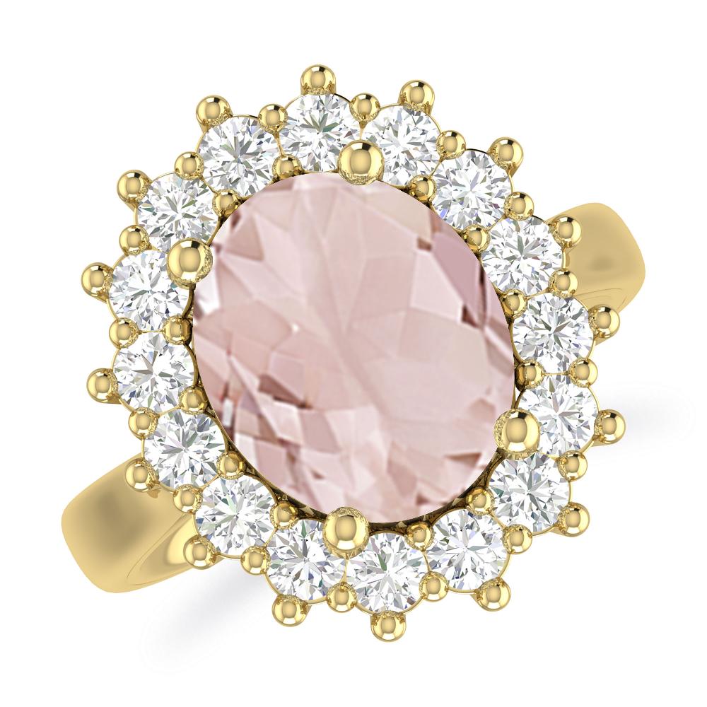 Yellow Gold - Morganite