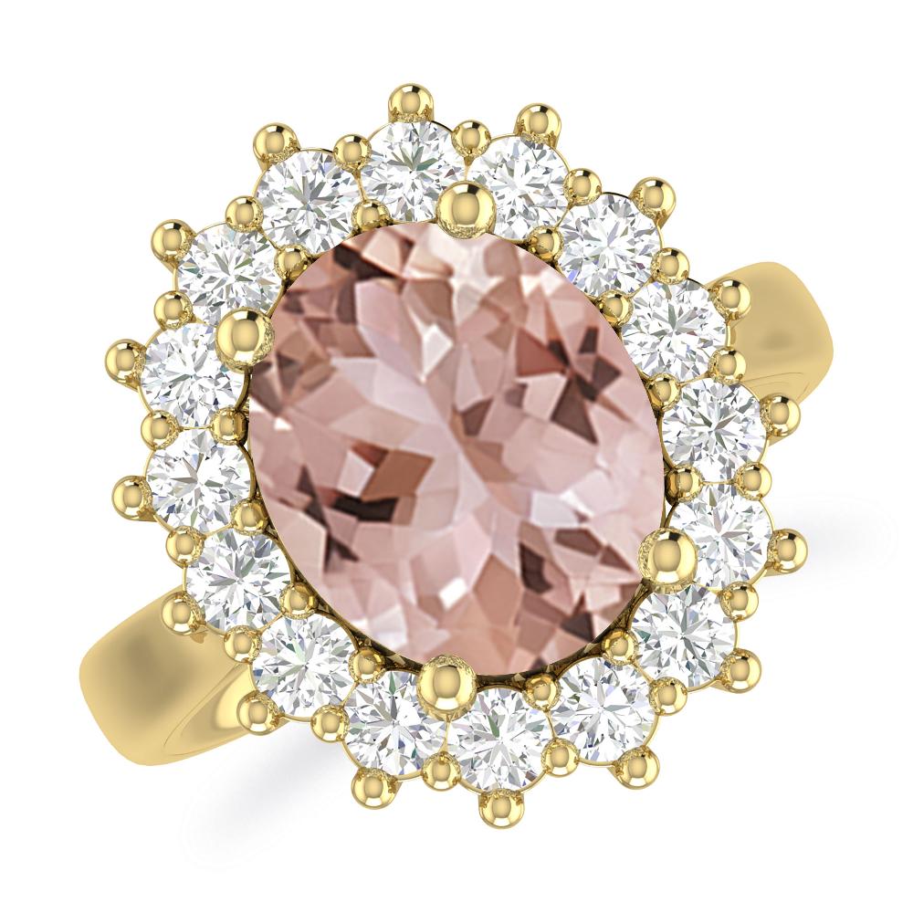 Yellow Gold - Morganite