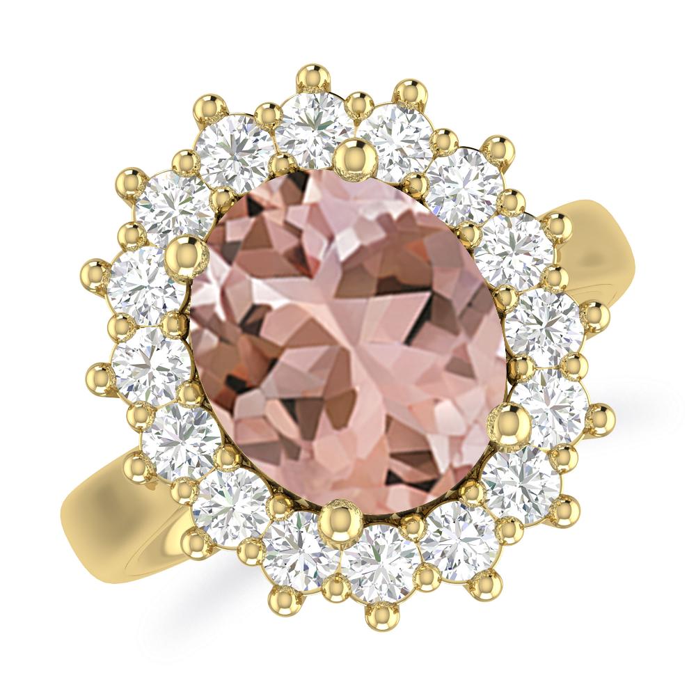 Yellow Gold - Morganite