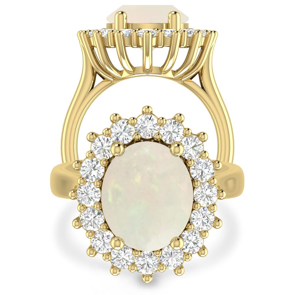 Yellow Gold - Opal