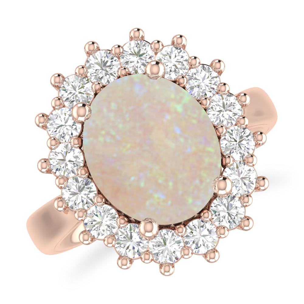 Rose Gold - Opal