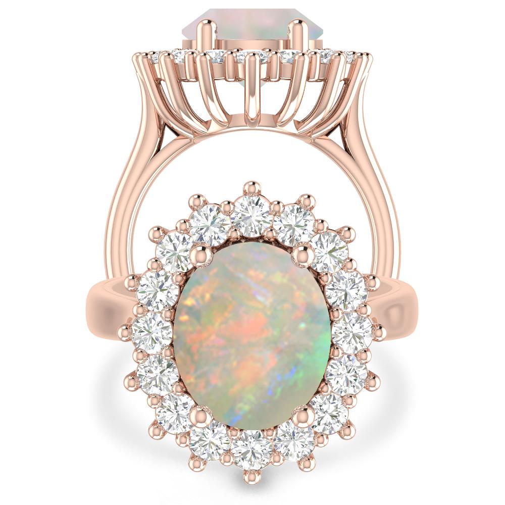 Rose Gold - Opal