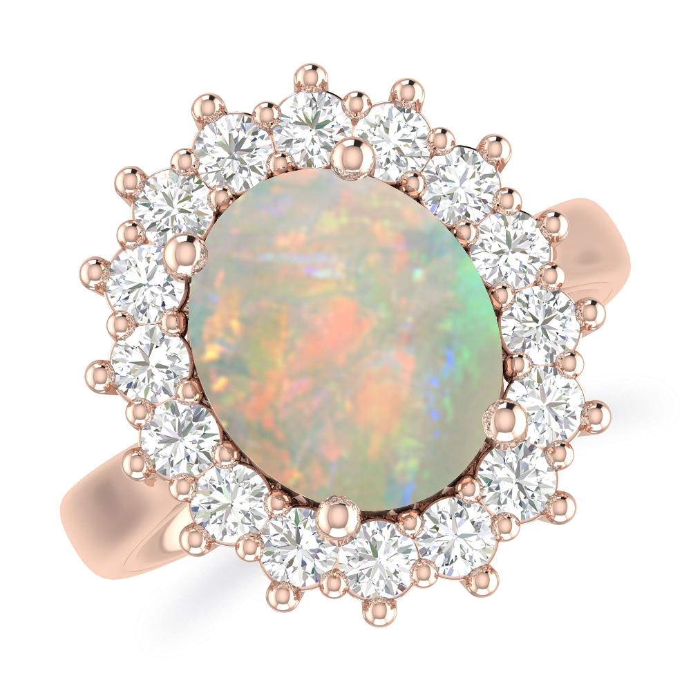 Rose Gold - Opal