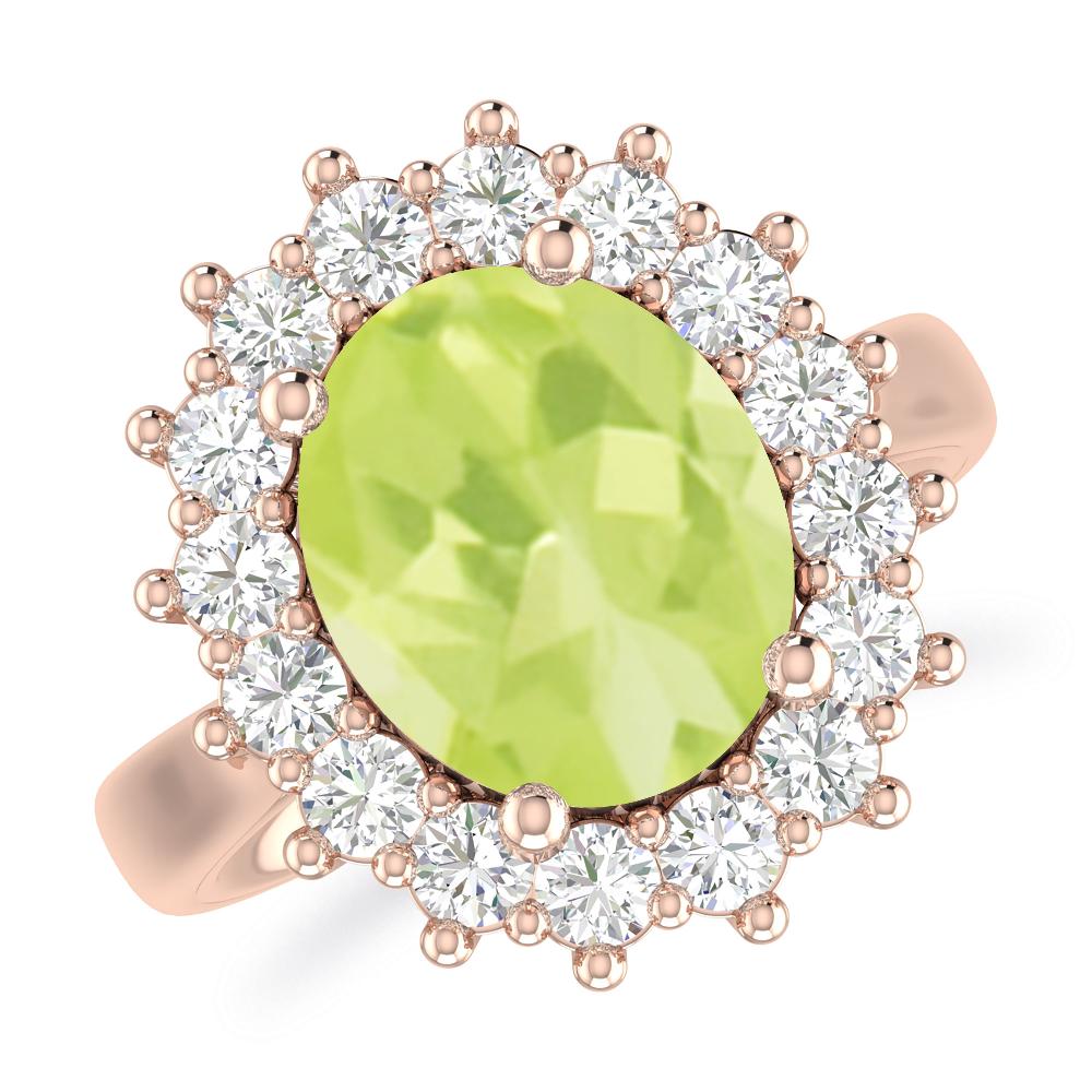 Rose Gold - Peridot