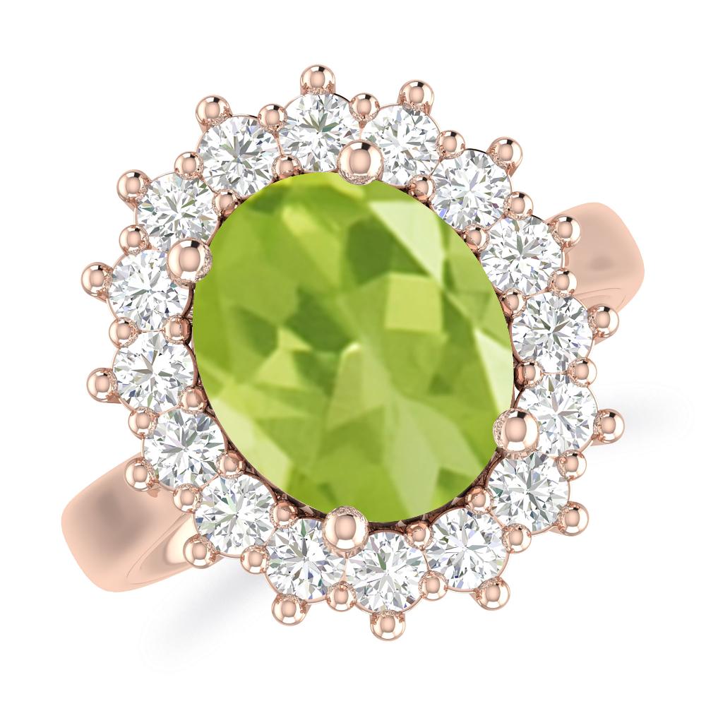 Rose Gold - Peridot