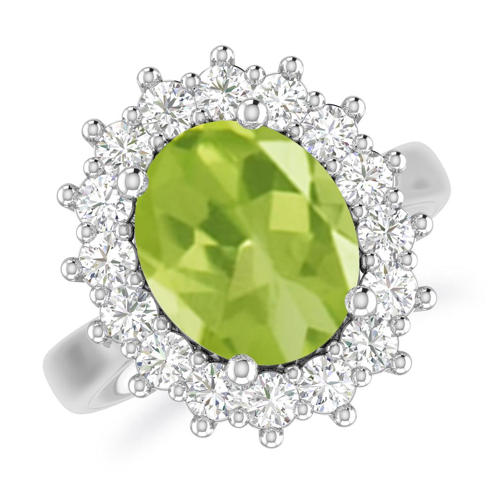 White Gold - Peridot