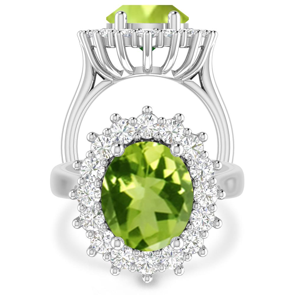 White Gold - Peridot