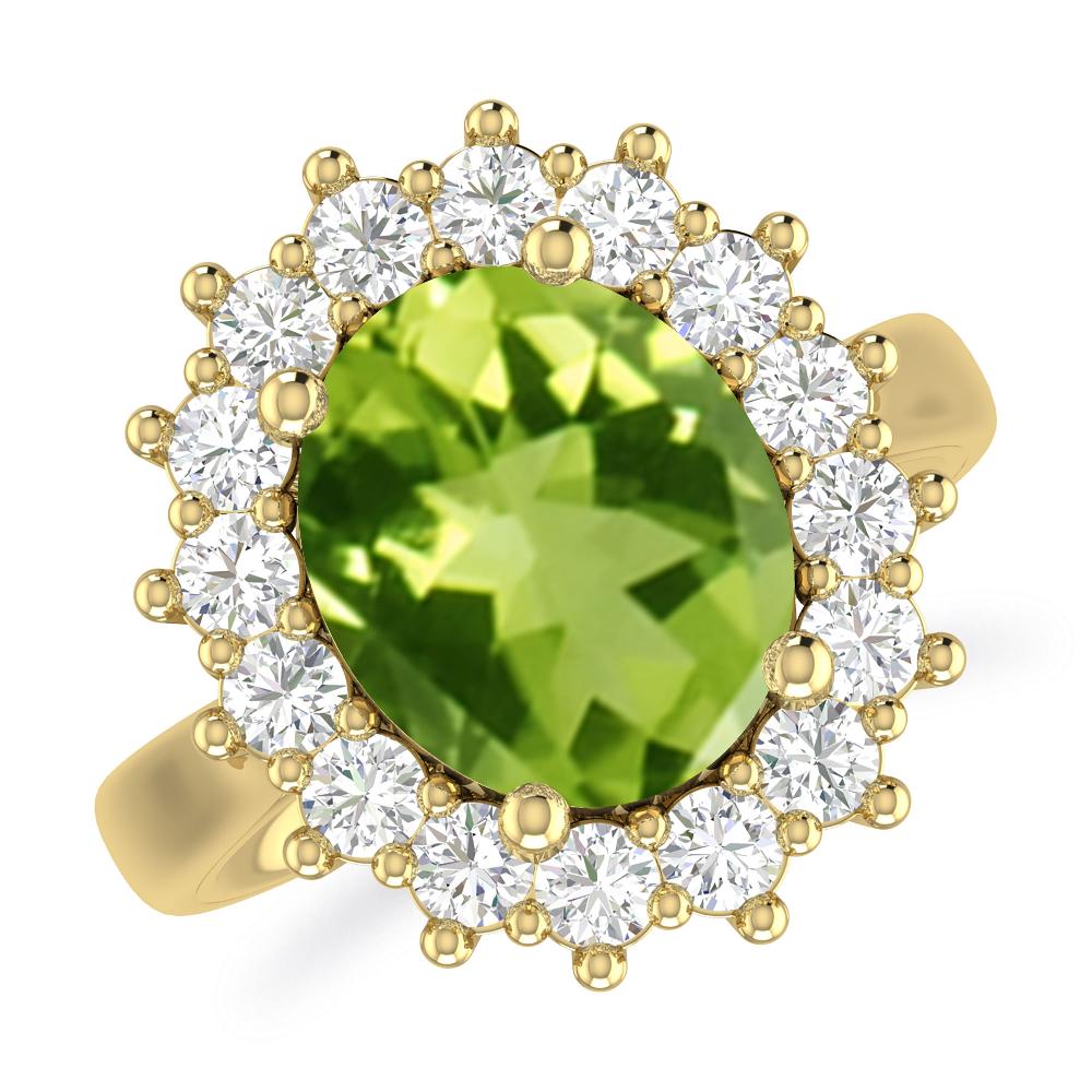 Yellow Gold - Peridot