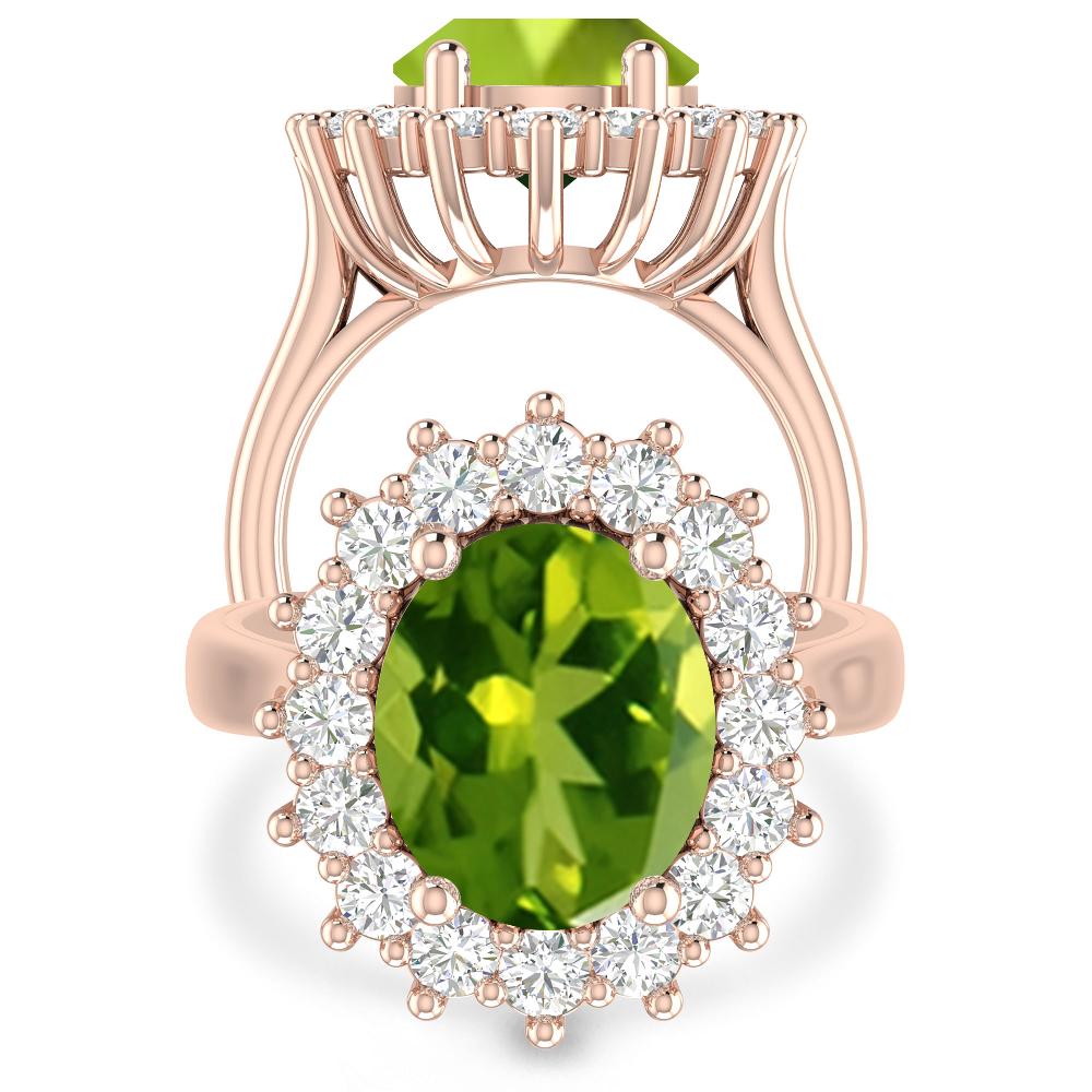 Rose Gold - Peridot