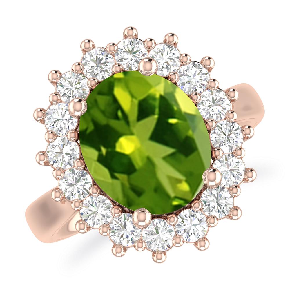 Rose Gold - Peridot