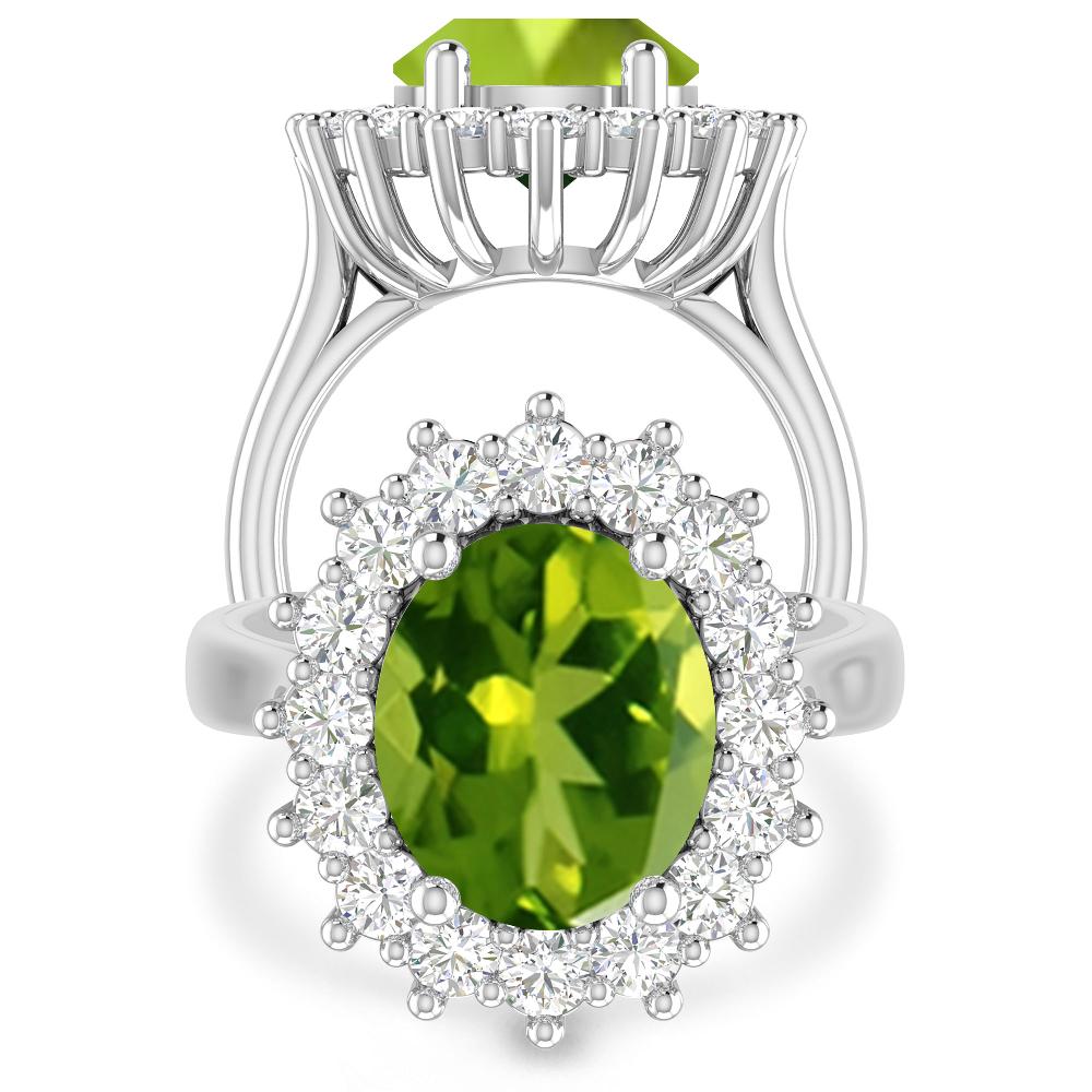 White Gold - Peridot