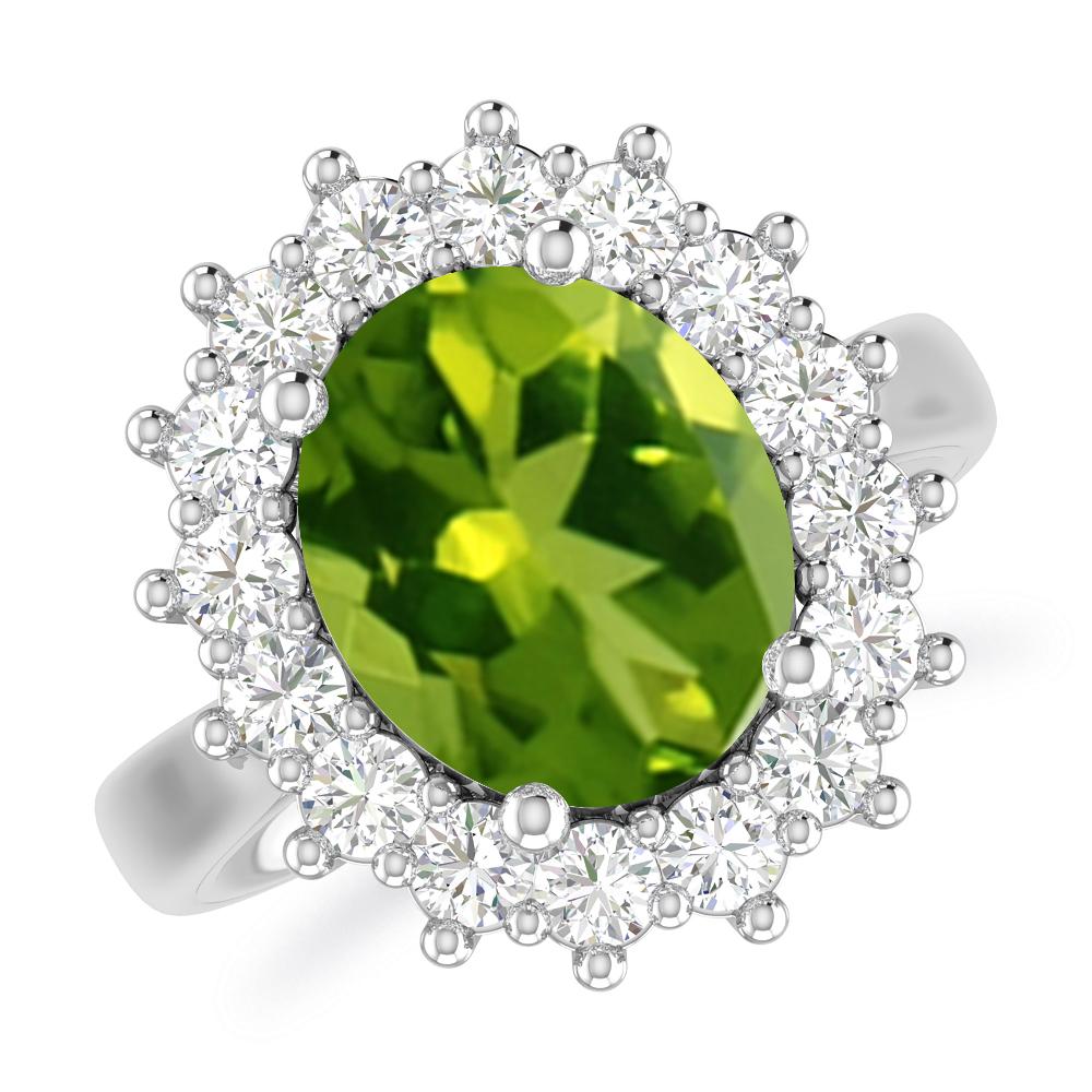 White Gold - Peridot