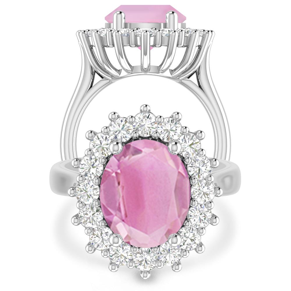 White Gold - Pink Tourmaline