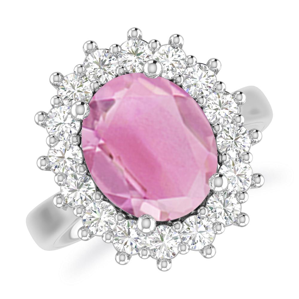 White Gold - Pink Tourmaline