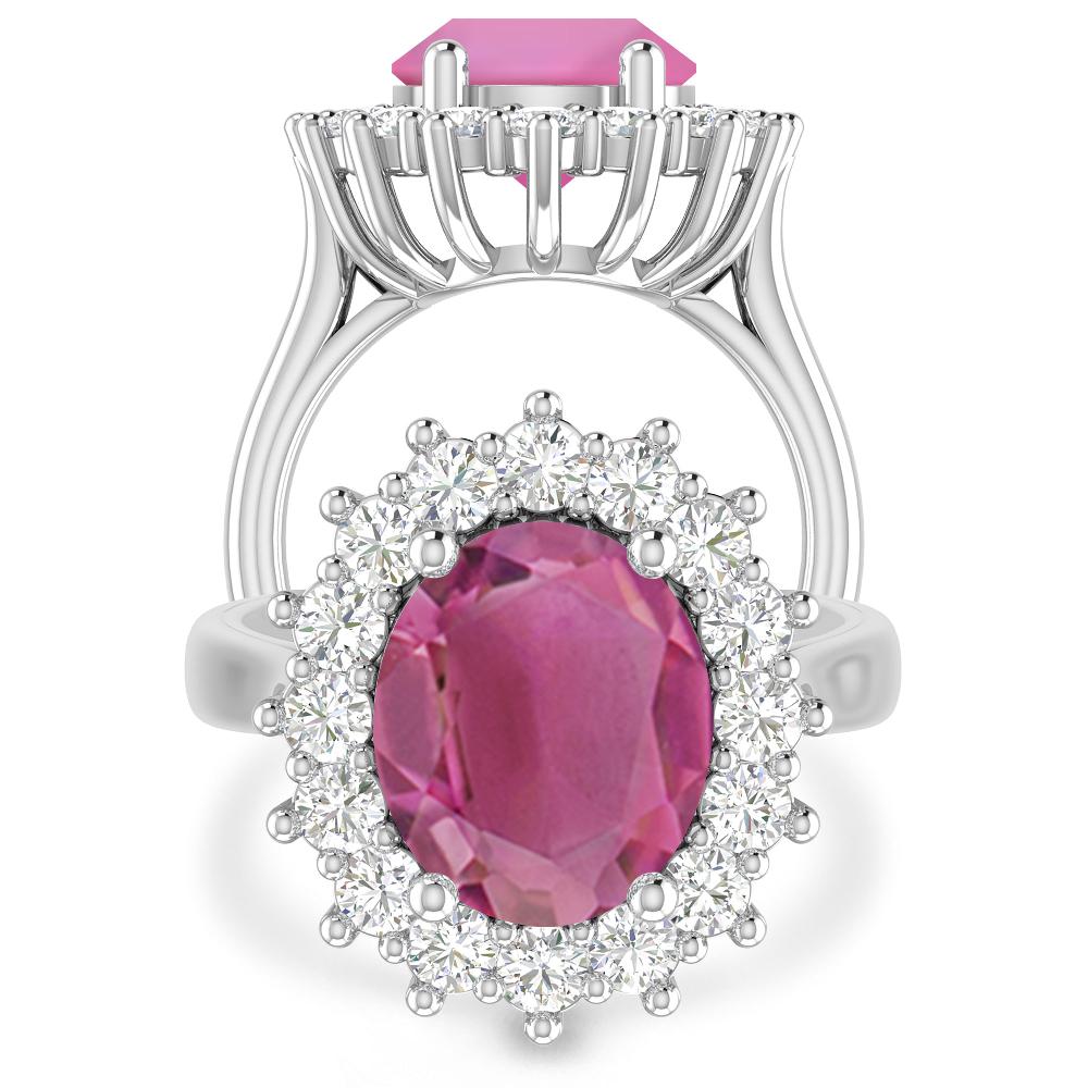 White Gold - Pink Tourmaline