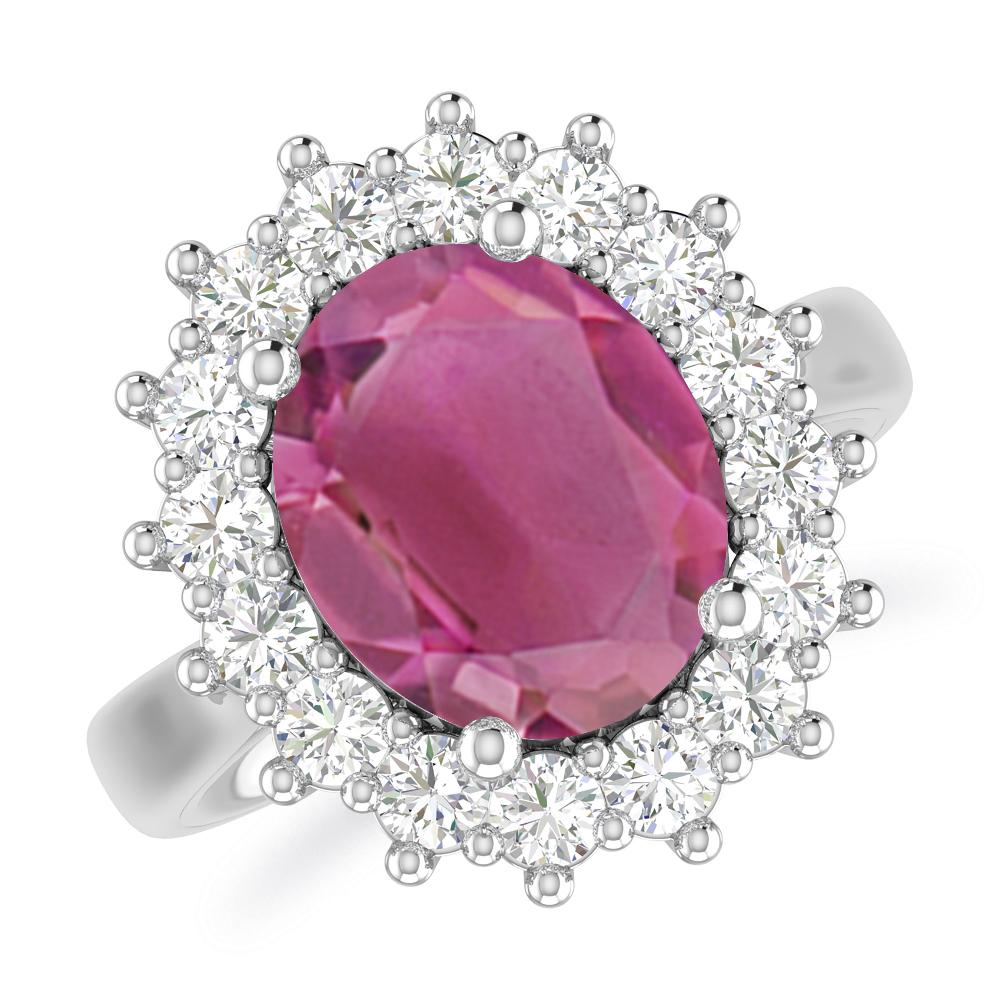 White Gold - Pink Tourmaline