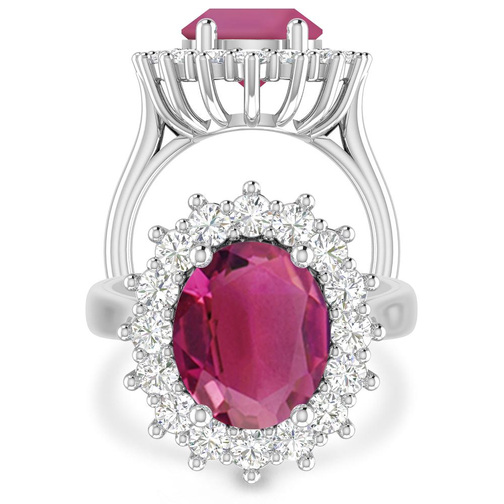 White Gold - Pink Tourmaline