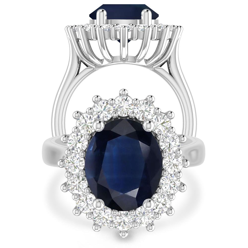 White Gold - Sapphire