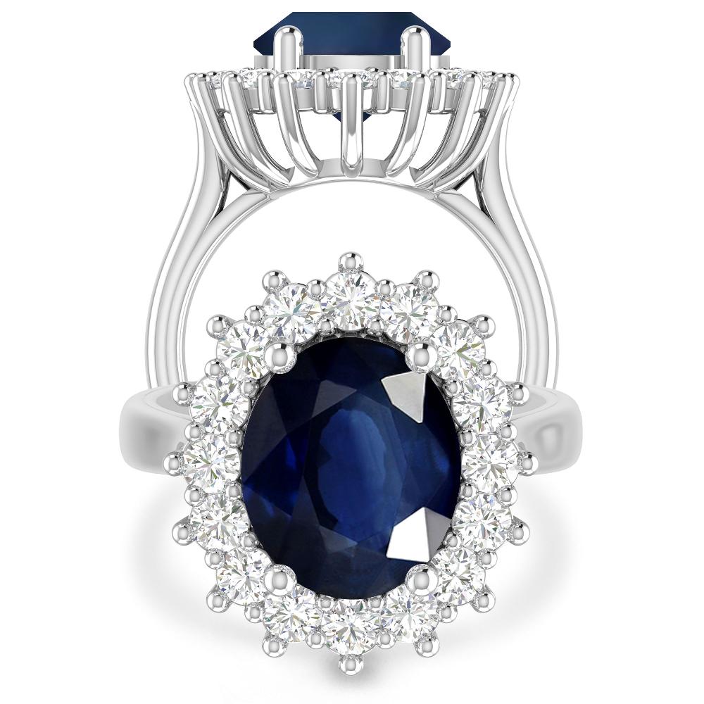 White Gold - Sapphire