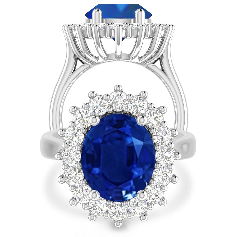 White Gold - Sapphire