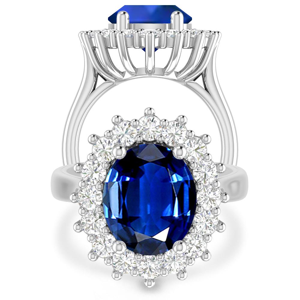 White Gold - Sapphire