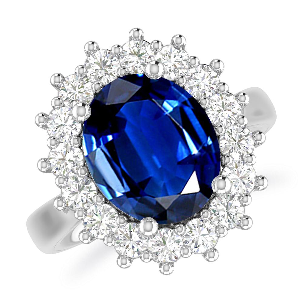 White Gold - Sapphire