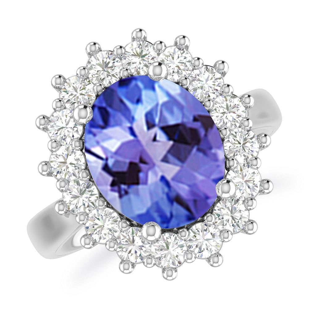 White Gold - Tanzanite