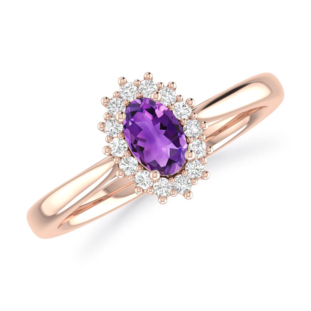 Rose Gold - Amethyst