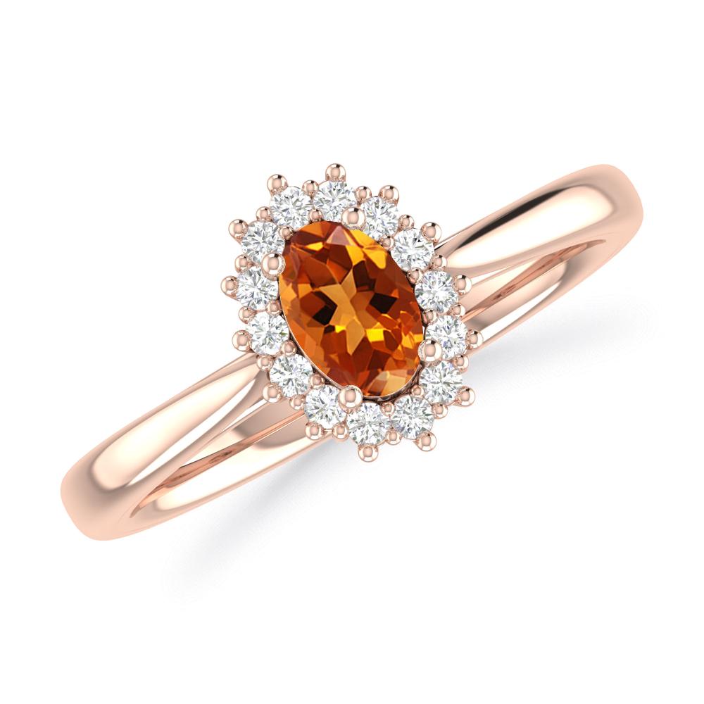 Rose Gold - Citrine