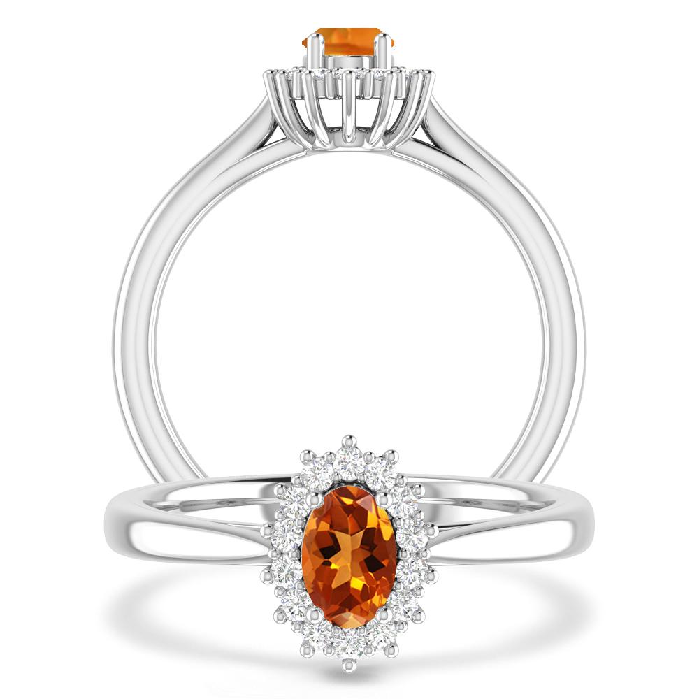 White Gold - Citrine