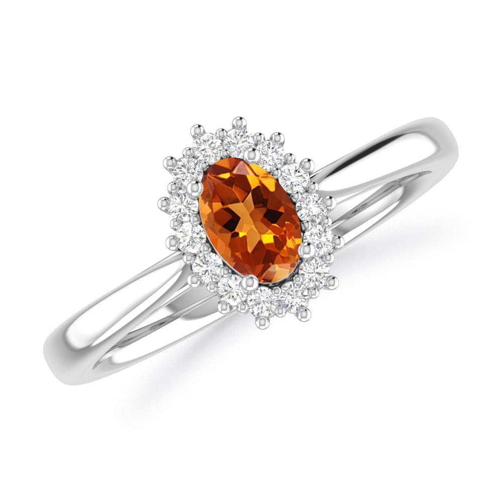 White Gold - Citrine