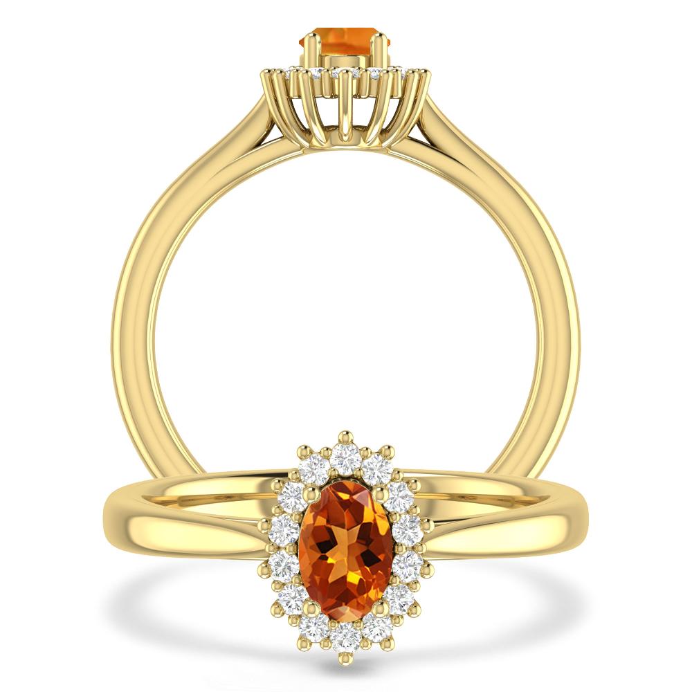 Yellow Gold - Citrine