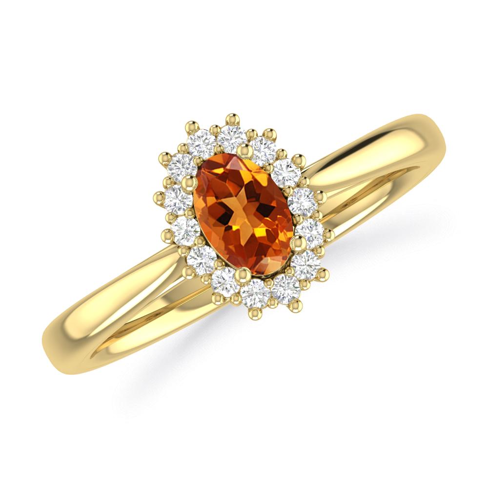 Yellow Gold - Citrine