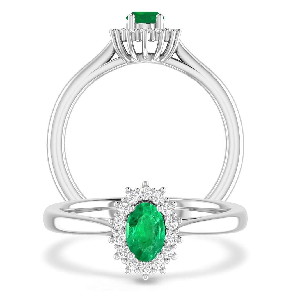 White Gold - Emerald