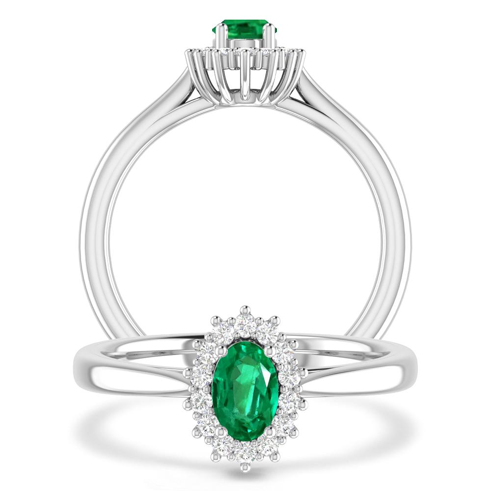 White Gold - Emerald