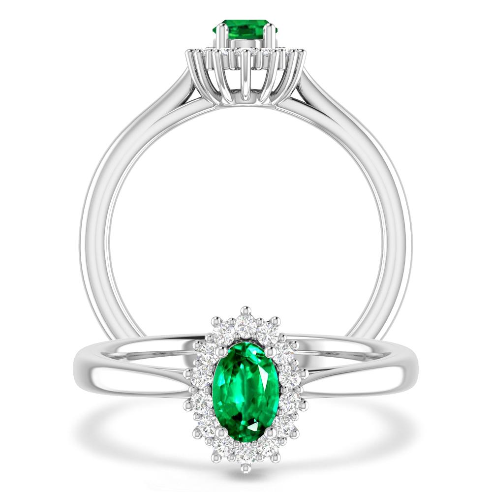 White Gold - Emerald