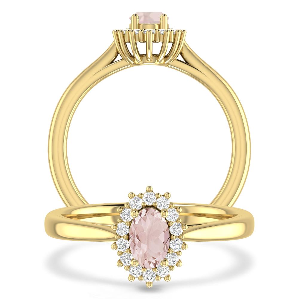 Yellow Gold - Morganite