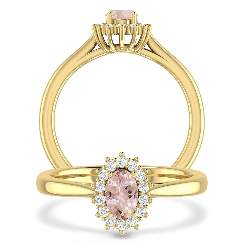 Yellow Gold - Morganite