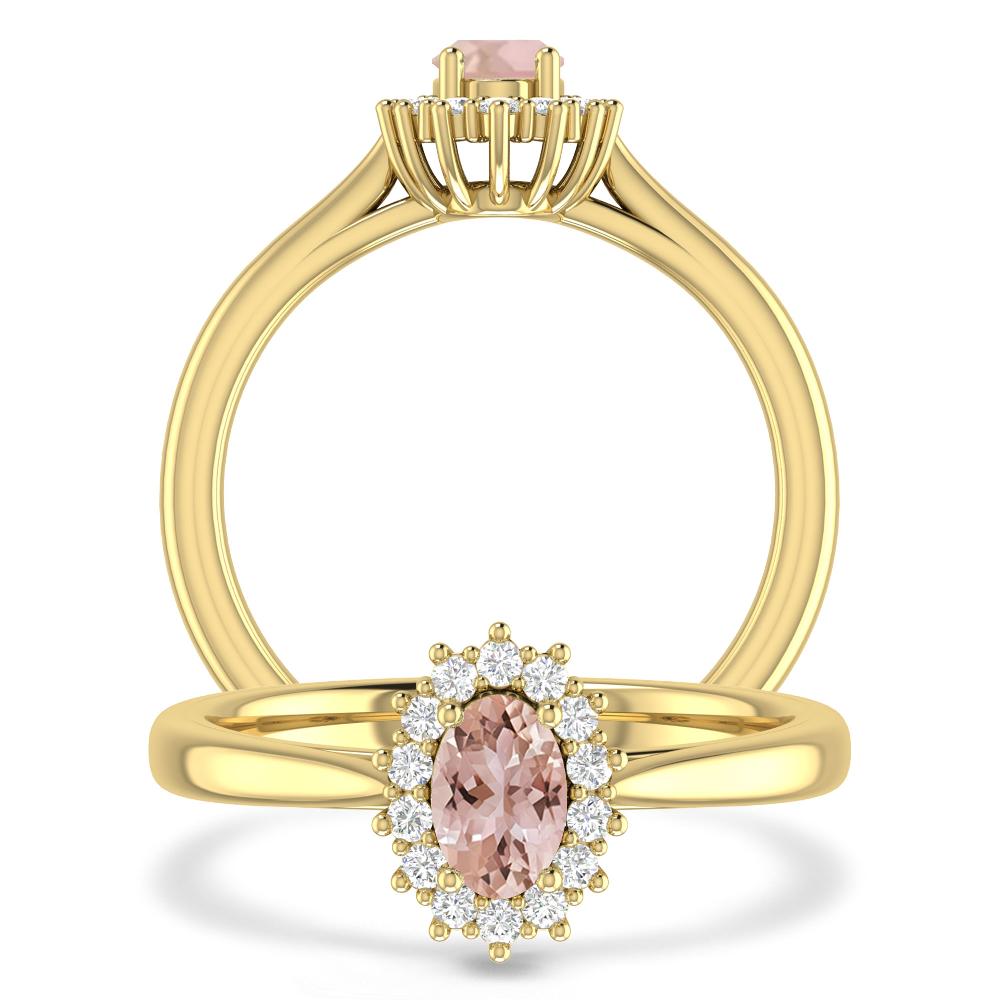 Yellow Gold - Morganite