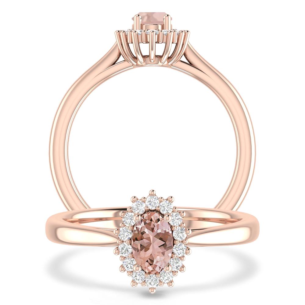 Rose Gold - Morganite