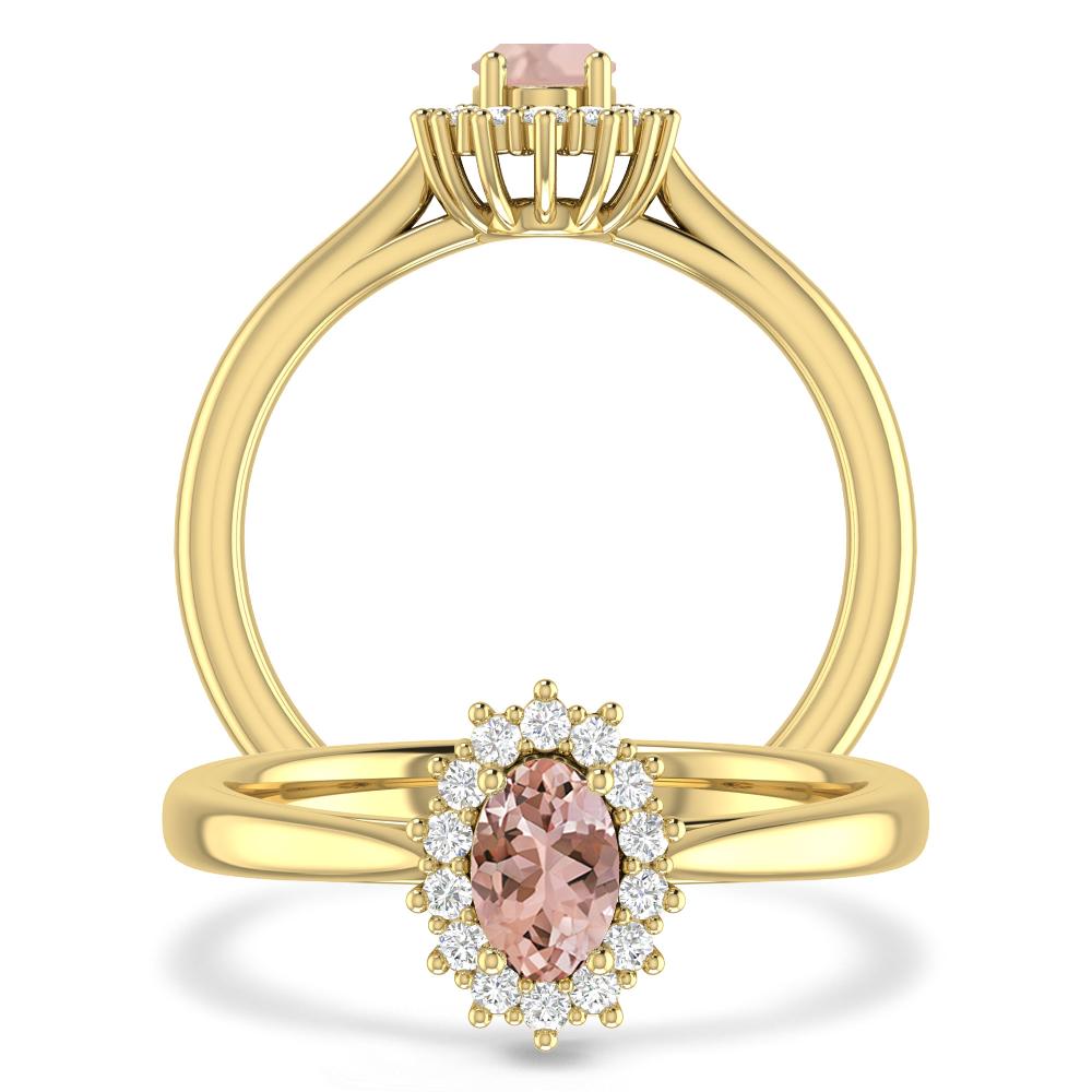 Yellow Gold - Morganite